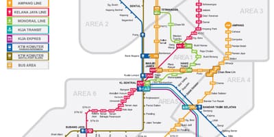 Lrt kort malasíu 2016